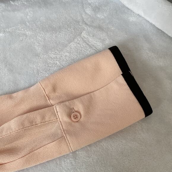 Old Navy Career Professional Work Pink Blush Blouse Size XS - Picture 4 of 6